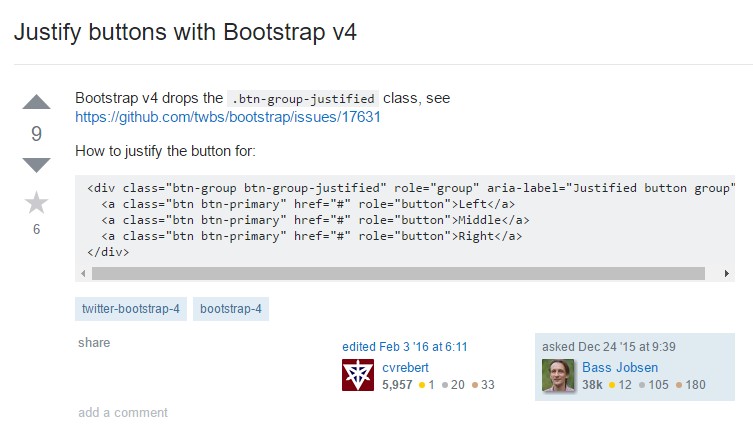  Maintain buttons  utilizing Bootstrap v4