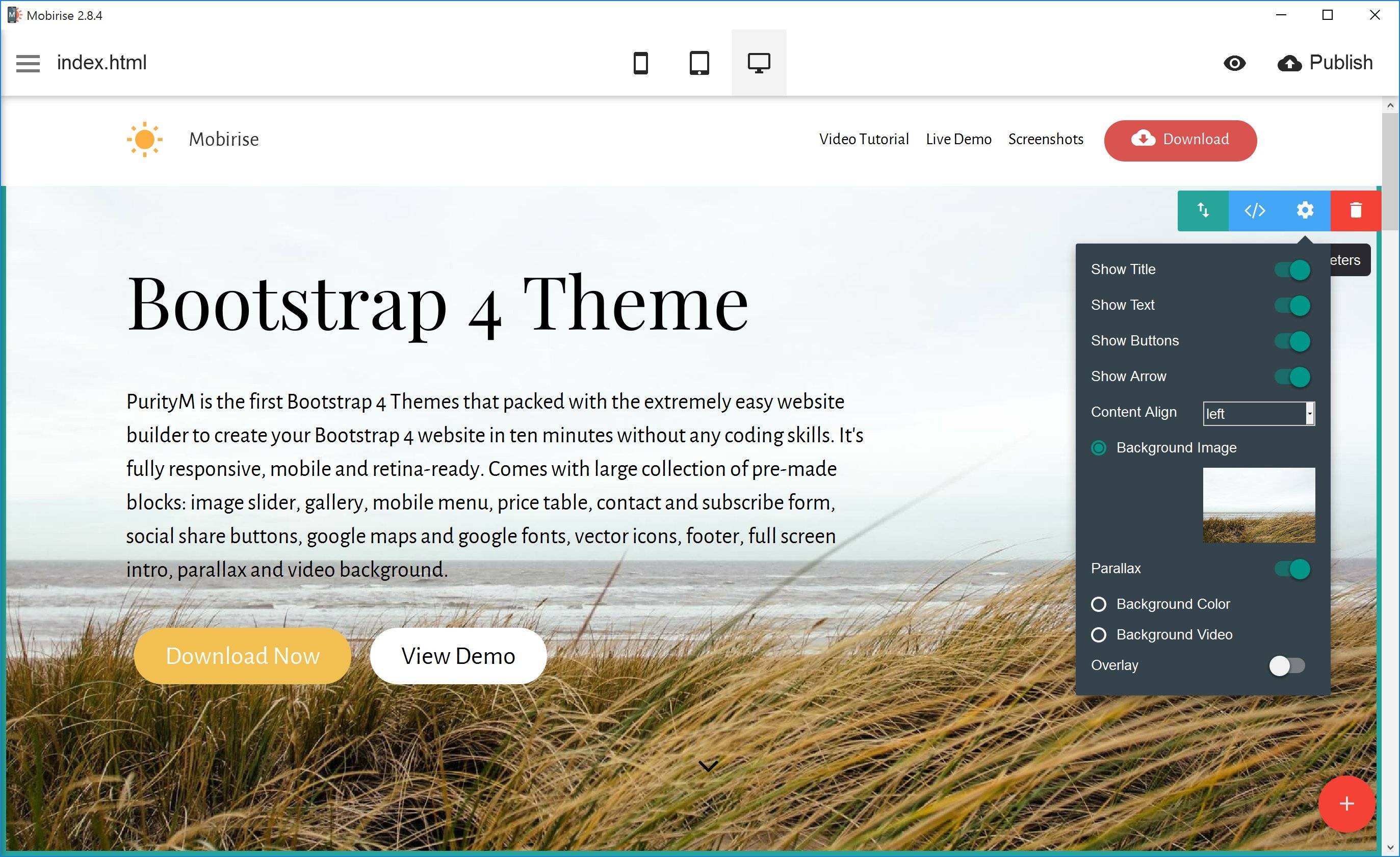 Responsive Bootstrap Builder 2.5.348 instal the new for android