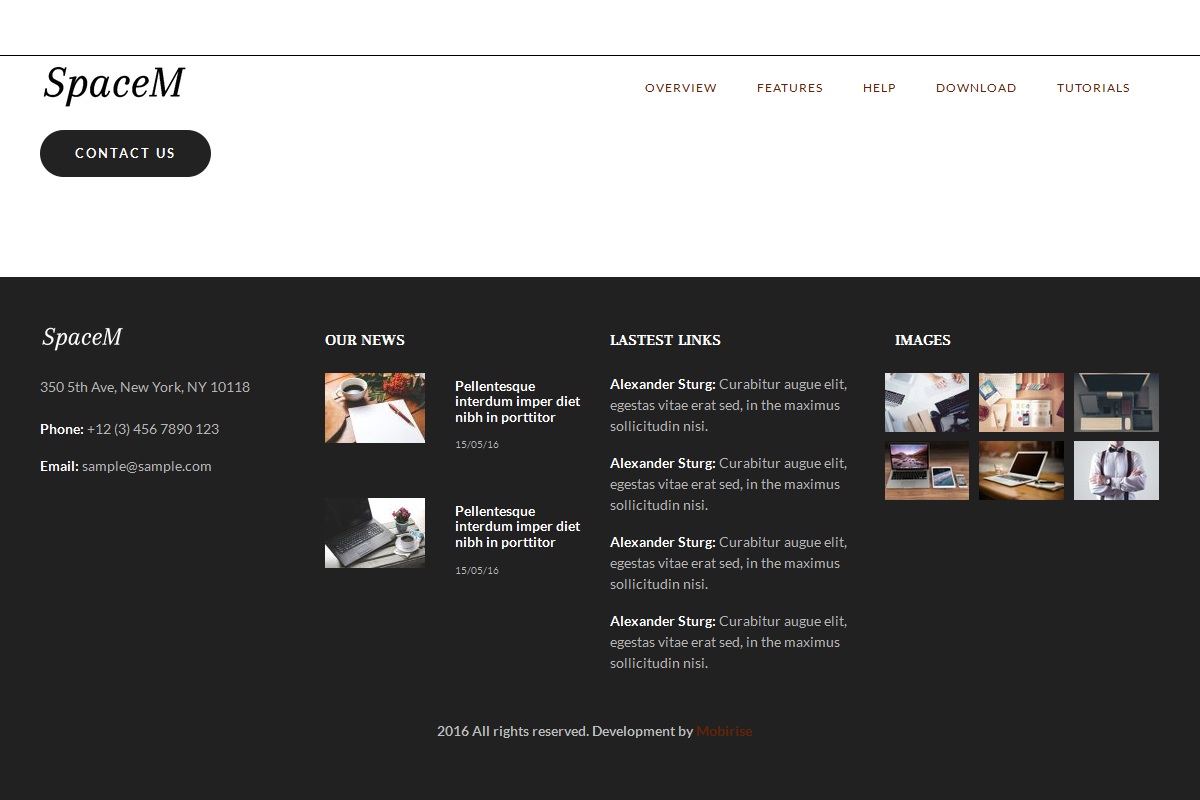 Bootstrap Theme Free