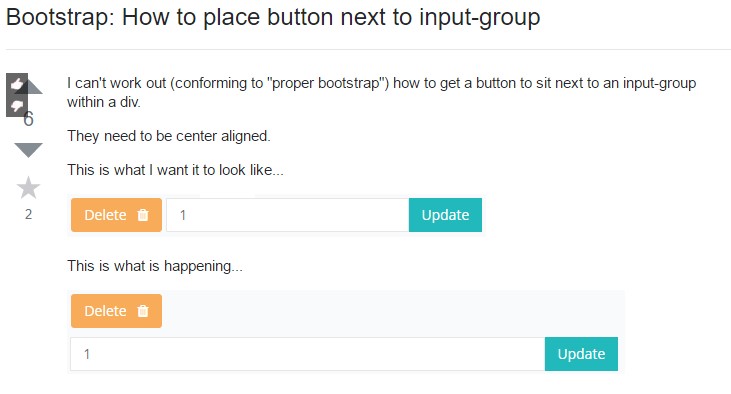  Tips on how to  put button  upon input-group