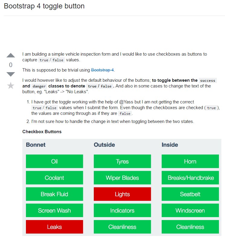 Bootstrap toggle trouble