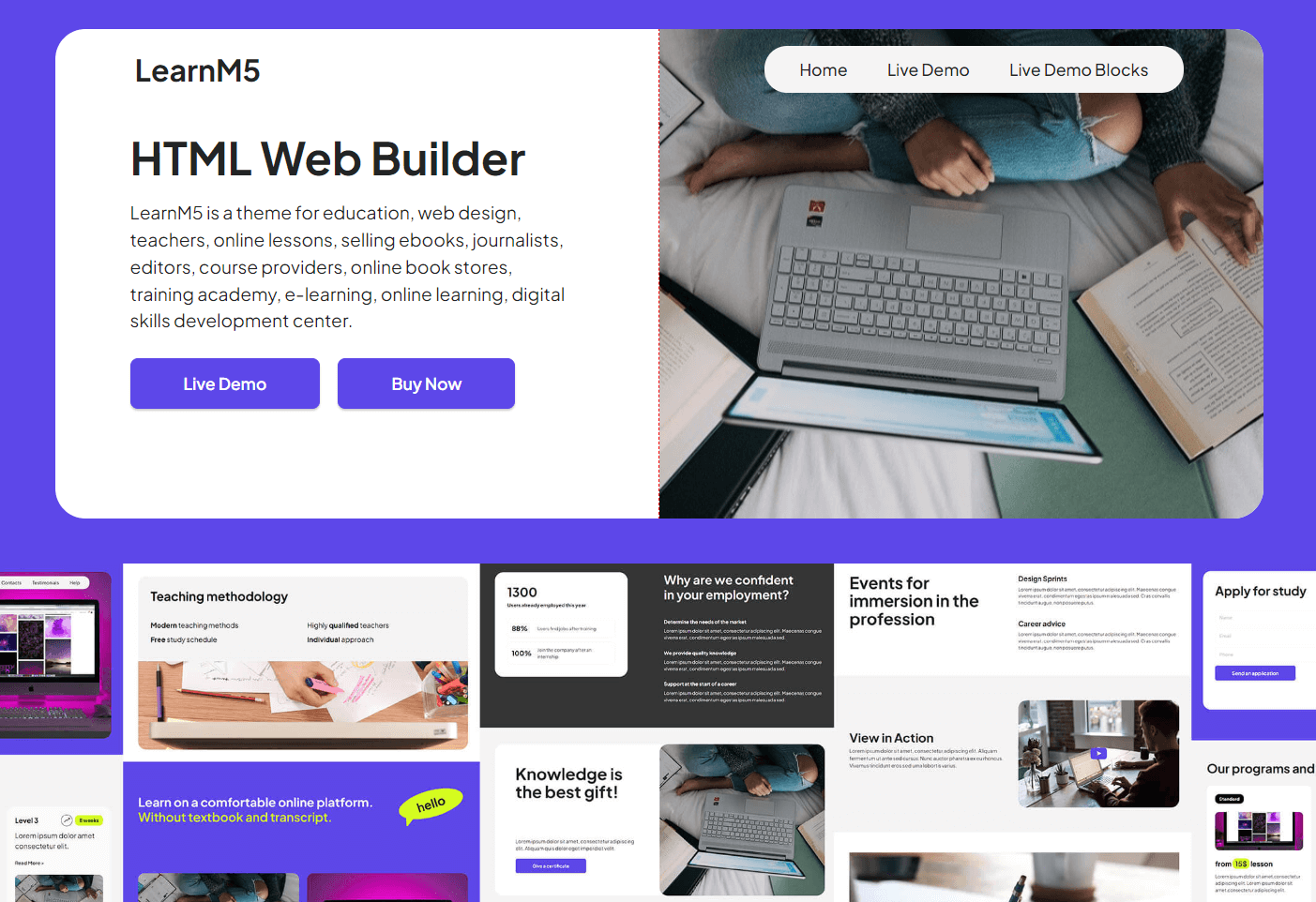 Create a Free Website with a Drag-and-Drop Builder