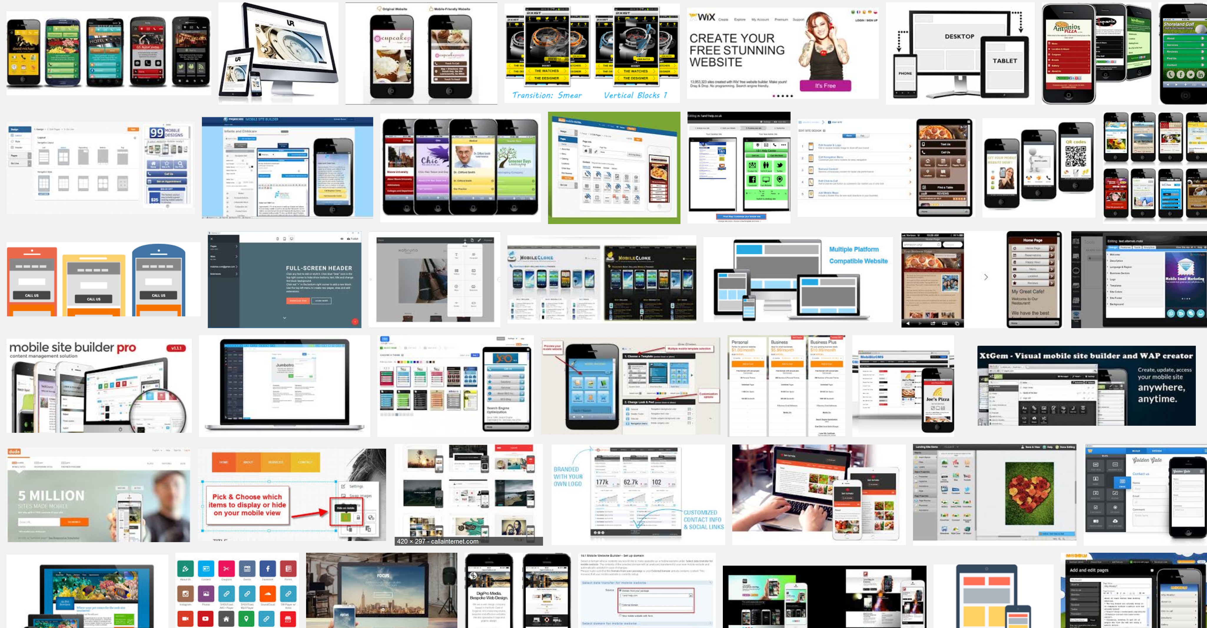 Bootstrap Mobile Website Maker Software