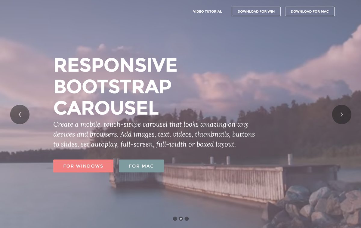 Responsive jQuery Bootstrap Slider