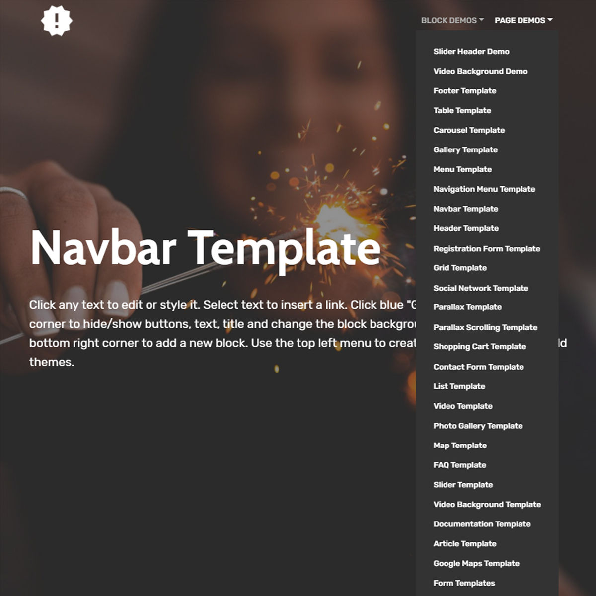 CSS3 Bootstrap  Navbar  Themes