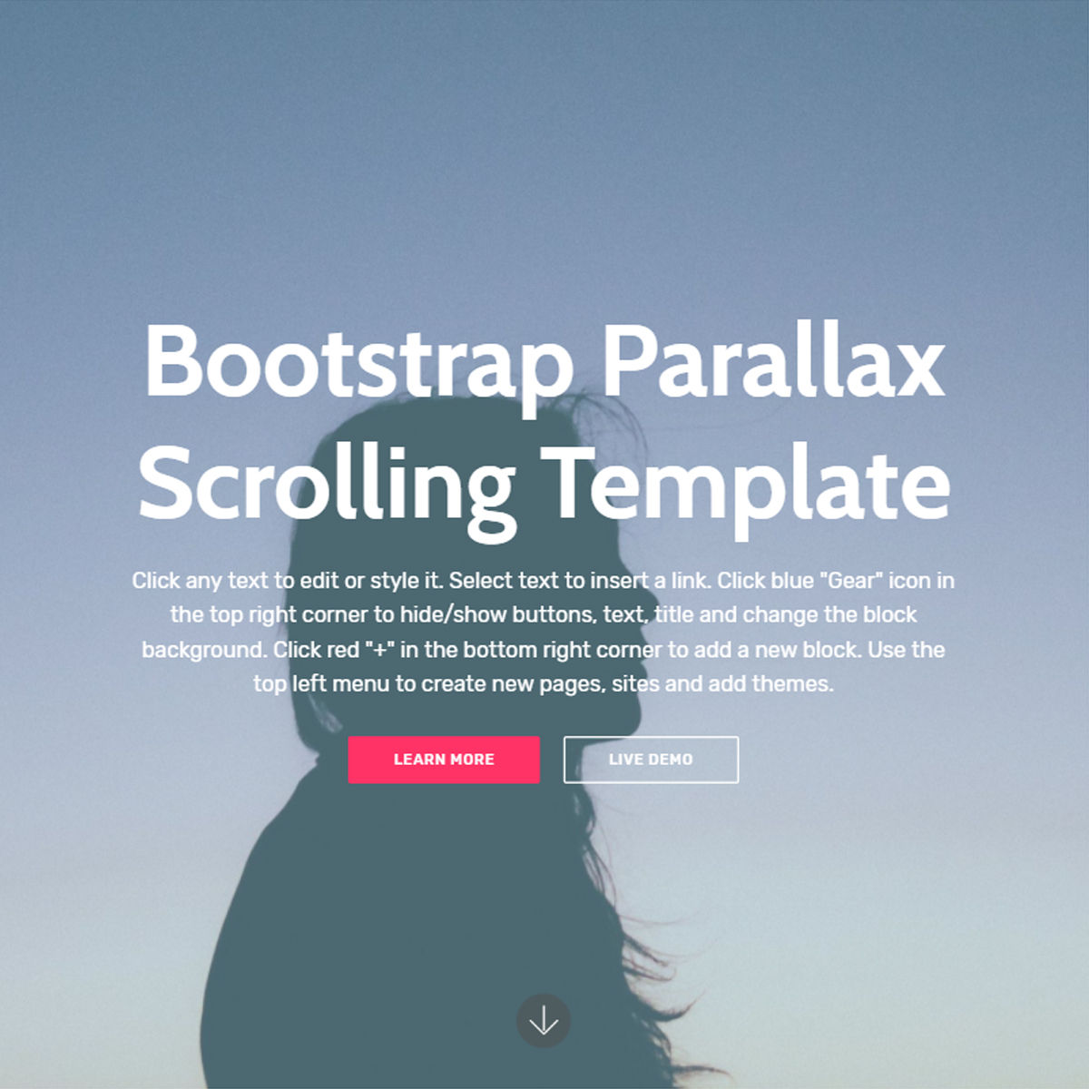 HTML5 Bootstrap  Parallax Scrolling  Themes