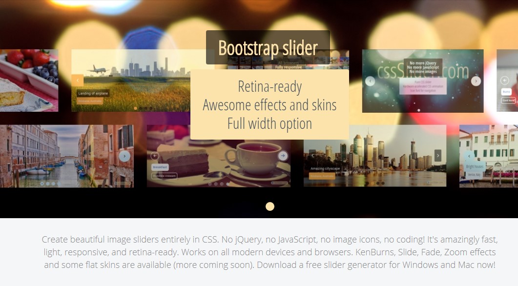 50+ Creative and Beautiful Bootstrap Slider Samples 2021