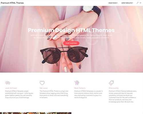 Premium Design HTML Themes