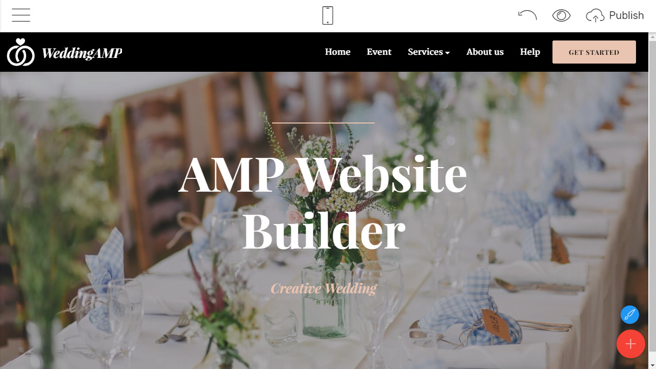 AMP Website Builder