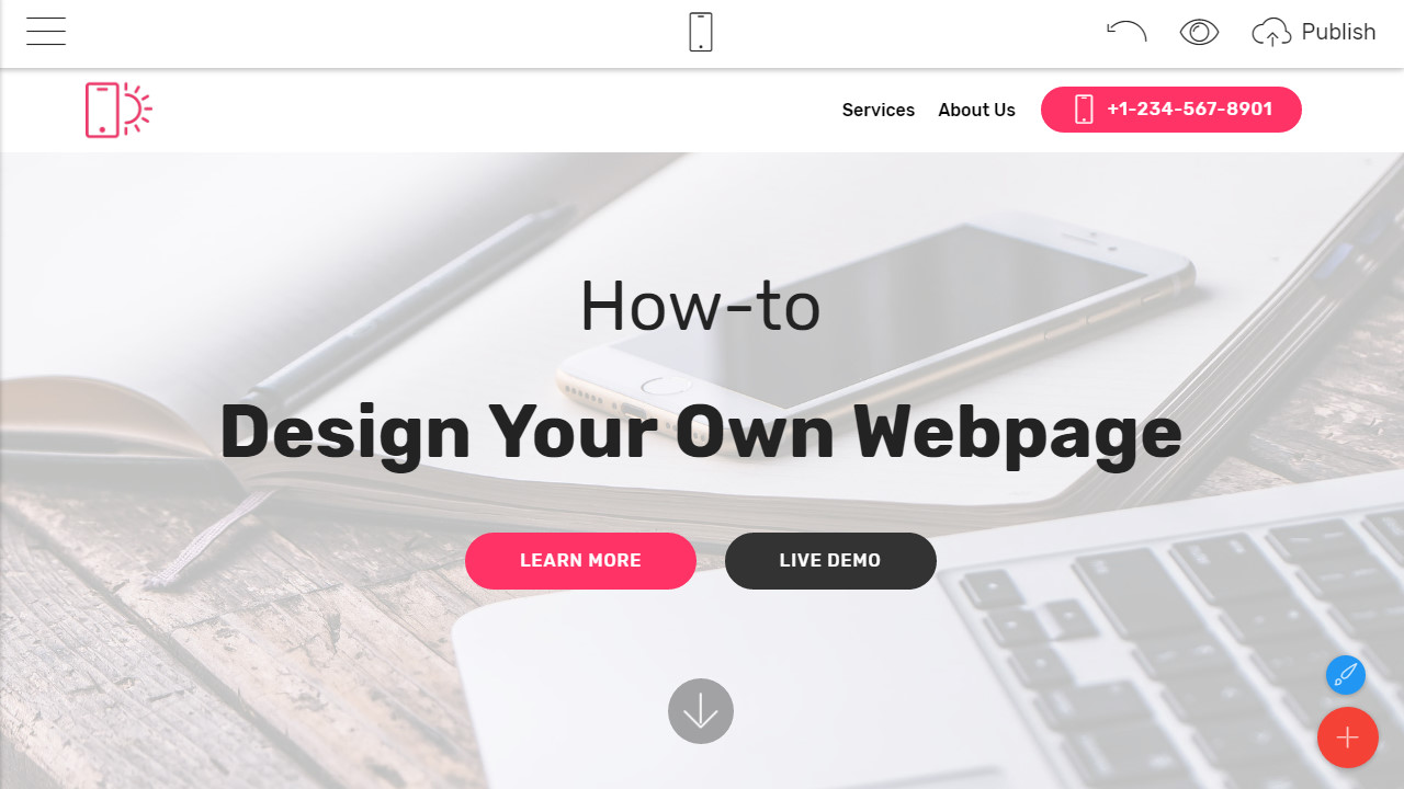 How To Design Your Own Webpage   Design 1 