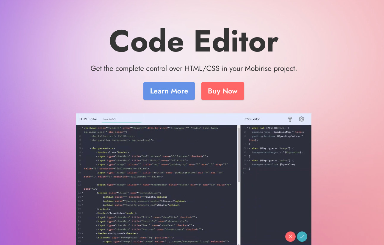 html code editor