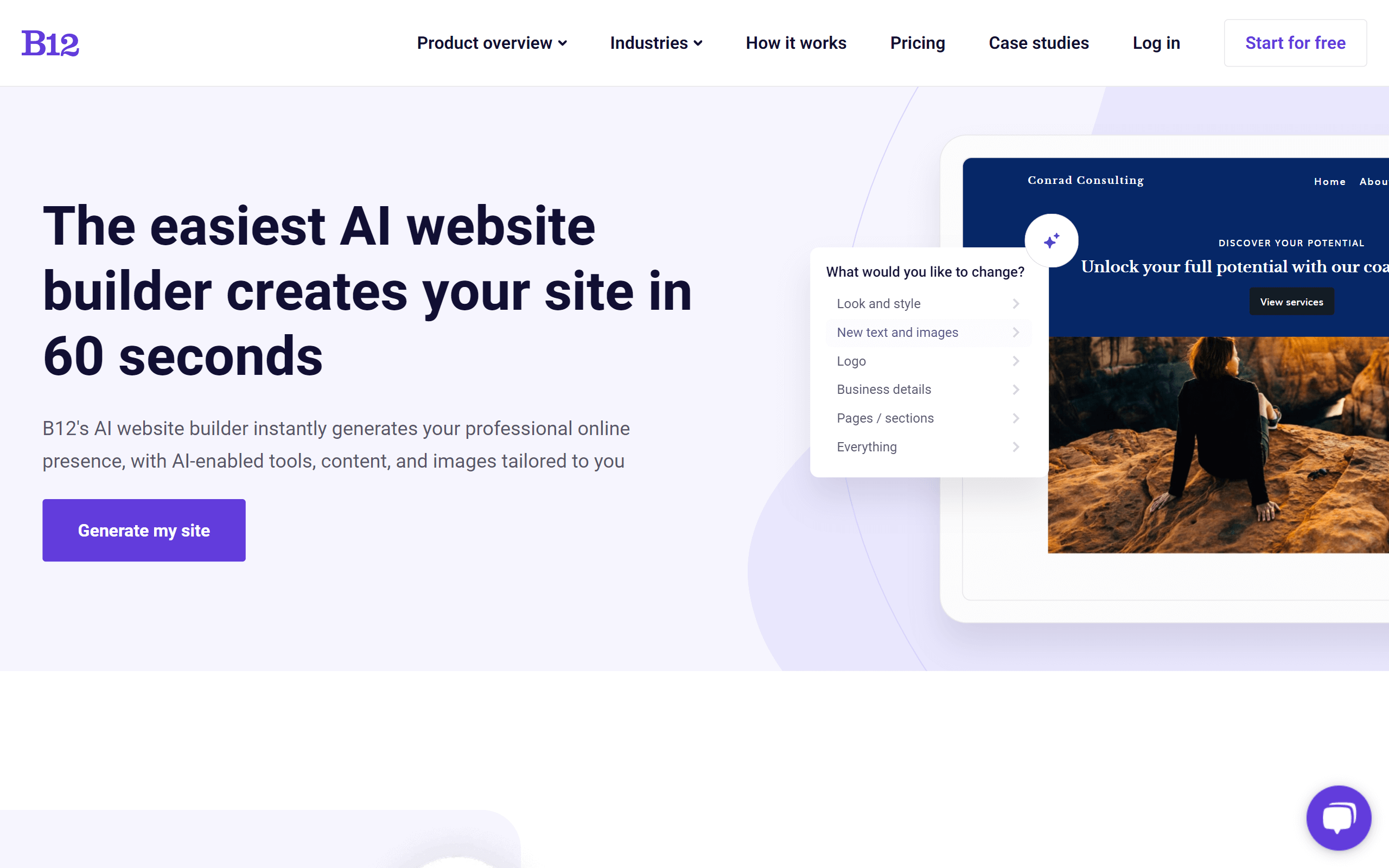 B12  AI Website Builder